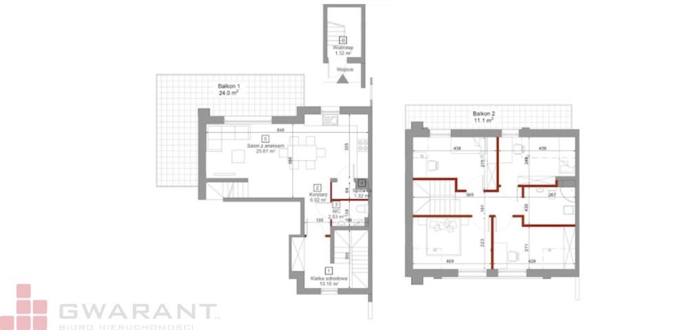 Mieszkanie 5-pokojowe Kraków Opatkowice, ul. Tadeusza Ważewskiego. Zdjęcie 15