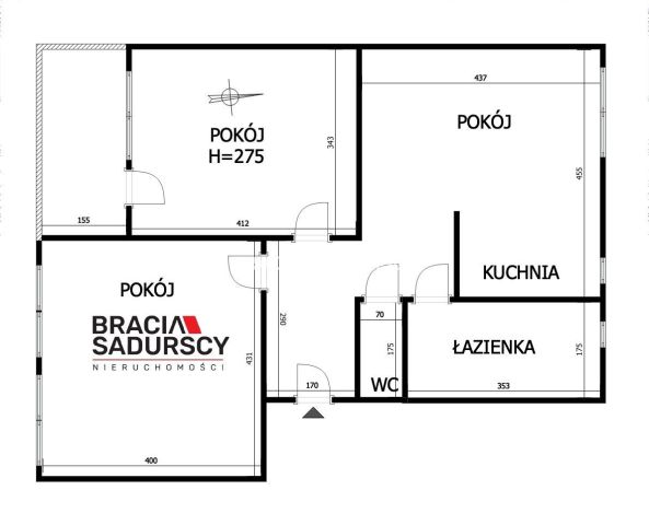 Mieszkanie 3-pokojowe Kraków Nowa Huta, os. Ogrodowe. Zdjęcie 29