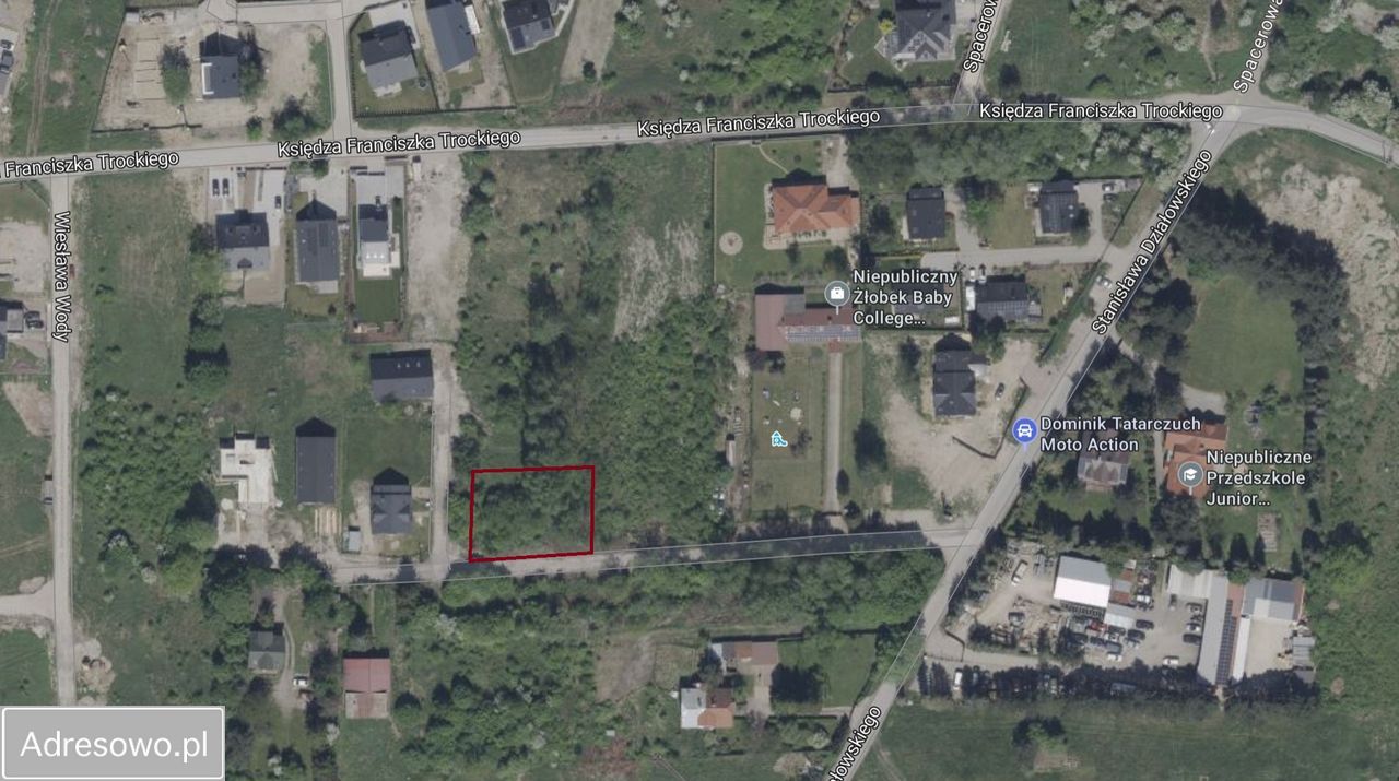 Działka budowlana Kraków Dębniki, ul. Stanisława Działowskiego. Zdjęcie 4