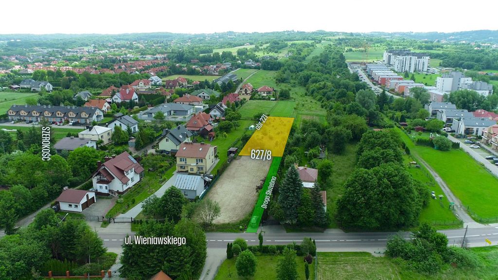 Działka budowlana Rzeszów Słocina, ul. Henryka Wieniawskiego. Zdjęcie 5