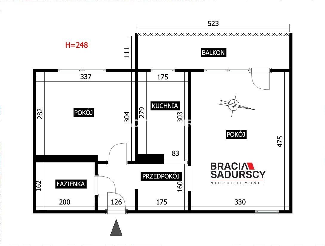 Mieszkanie 2-pokojowe Kraków Mistrzejowice, os. Złotego Wieku. Zdjęcie 19