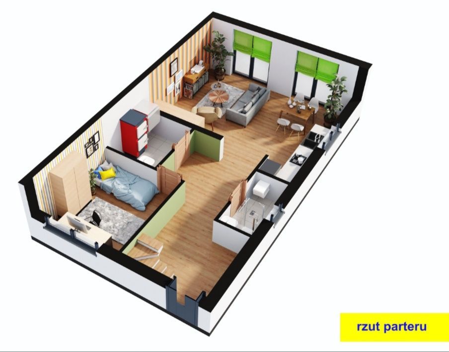 bliźniak Dębe, ul. Działkowa. Zdjęcie 2