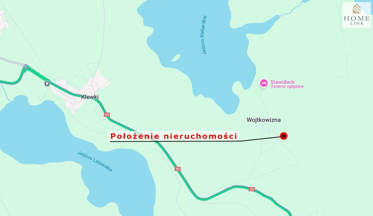 Działka leśna Klewki. Zdjęcie 12