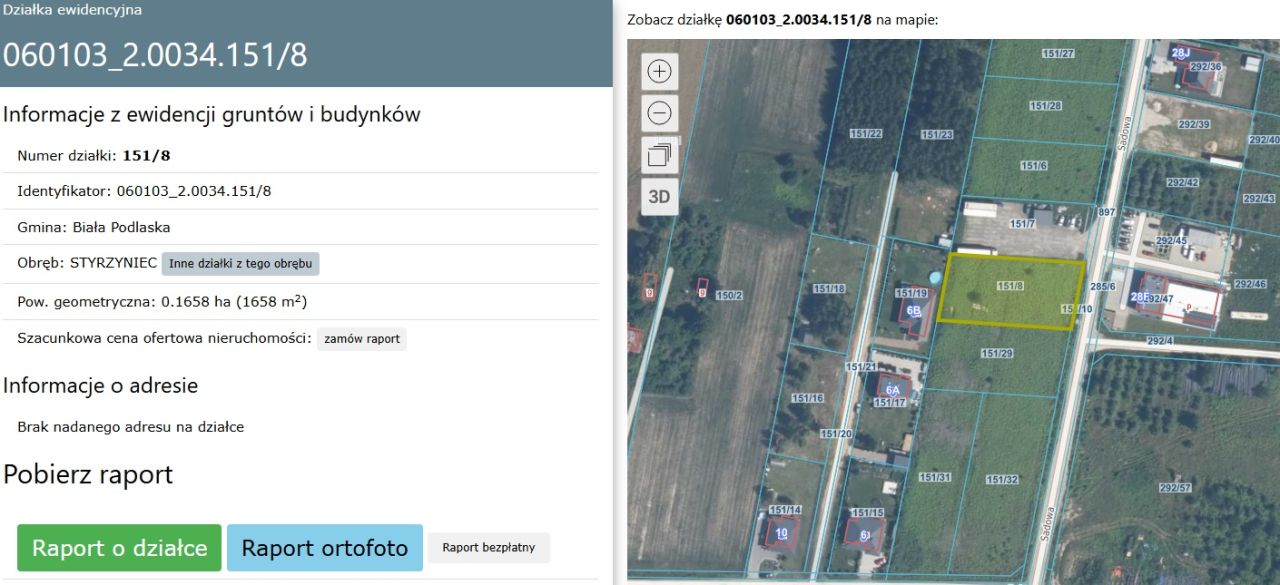 Działka inna Styrzyniec, ul. Sadowa. Zdjęcie 6