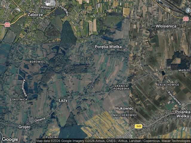 Działka budowlana Poręba Wielka, ul. Tyszkiewicza. Zdjęcie 1