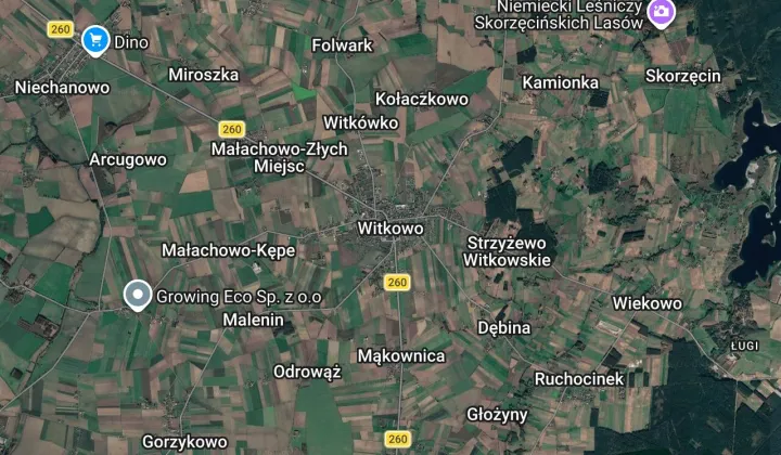Działka budowlana Witkowo
