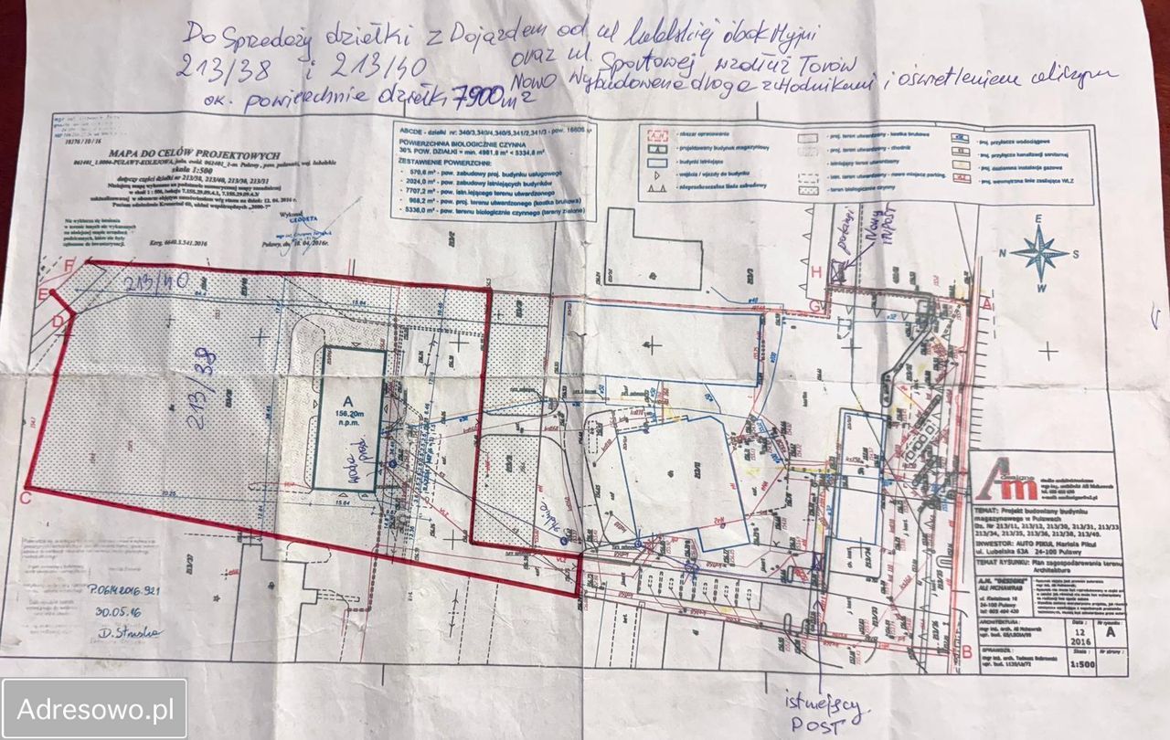 Działka inwestycyjna Puławy, ul. Lubelska. Zdjęcie 4