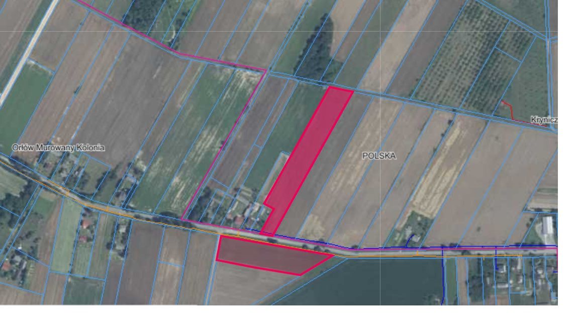 Działka rolna Kryniczki. Zdjęcie 2