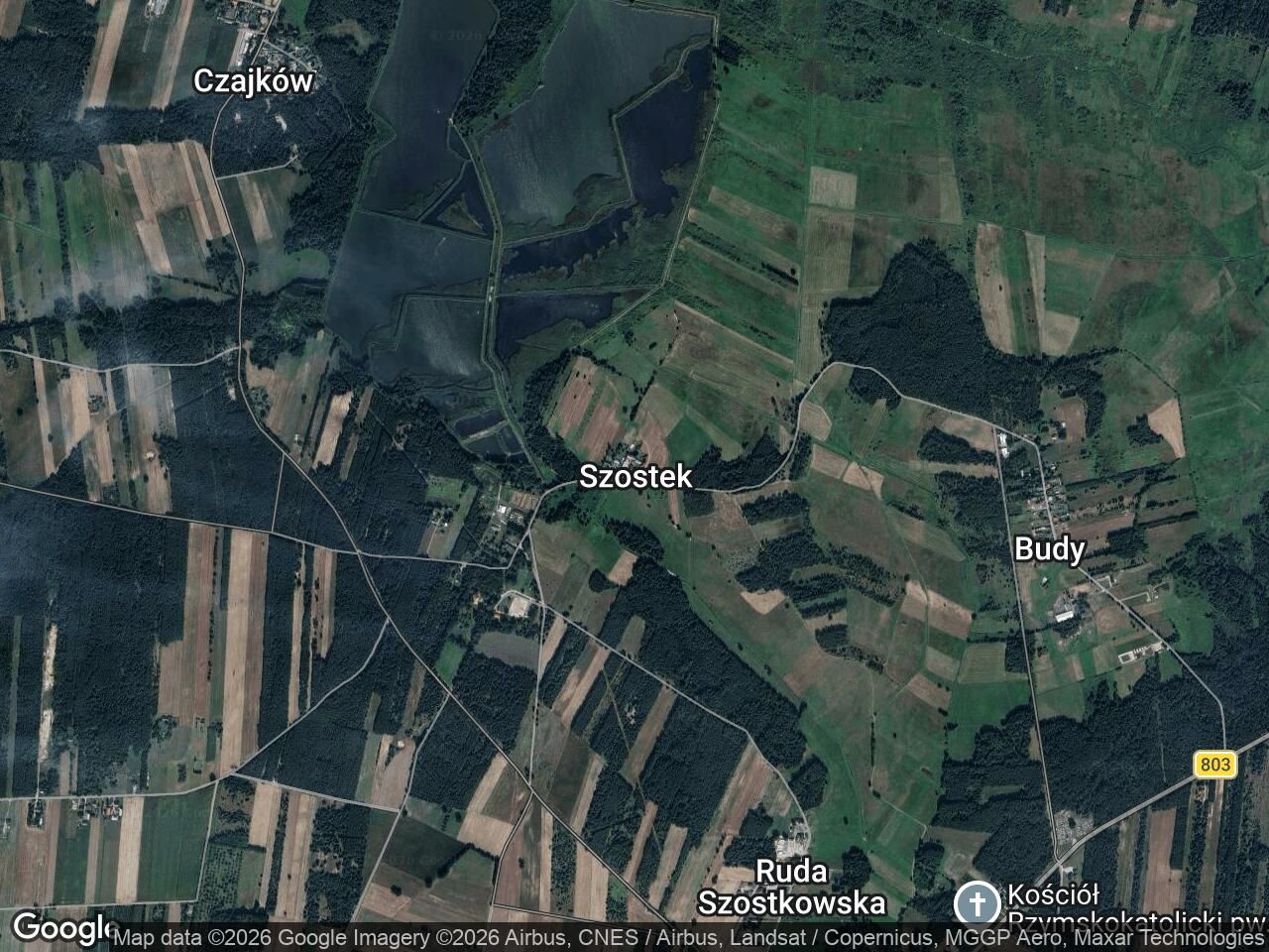 Działka budowlana Szostek