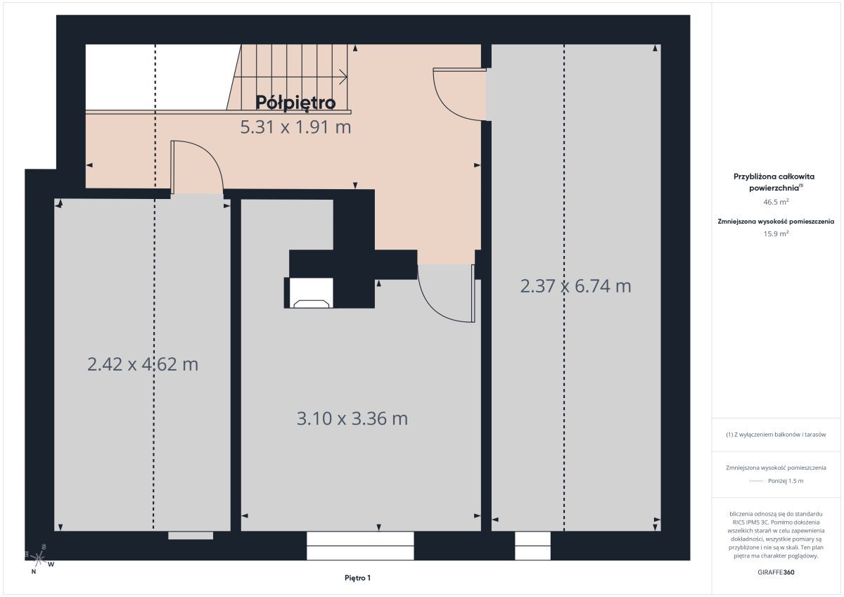 bliźniak, 3 pokoje Szymbark Drozdowo. Zdjęcie 20