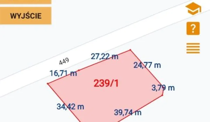 Działka budowlana Pisarzowice