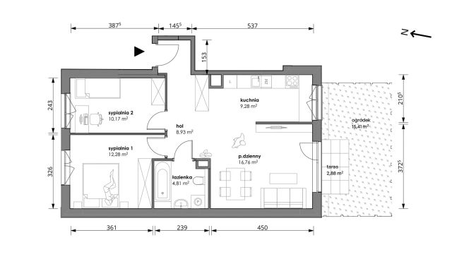 Mieszkanie 3-pokojowe Warszawa Włochy, ul. Trzcinowa. Zdjęcie 7