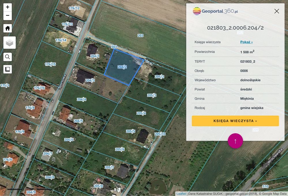 Działka budowlana Gałów, ul. Błękitna. Zdjęcie 4