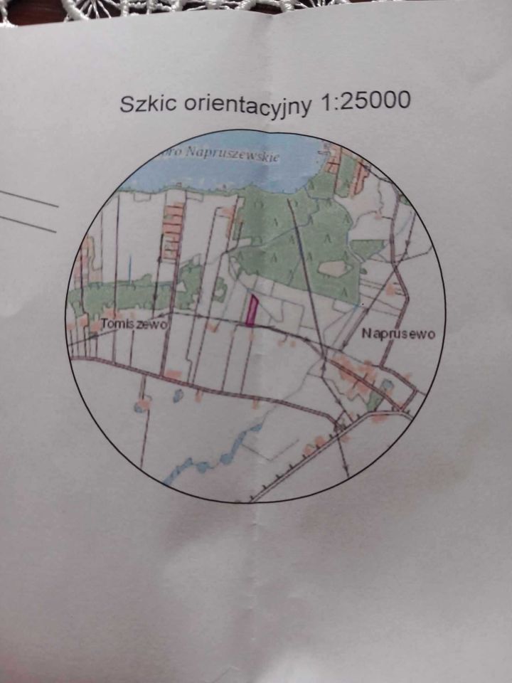 Działka budowlana Naprusewo. Zdjęcie 4
