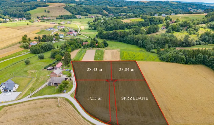 Działka budowlana Grodzisko