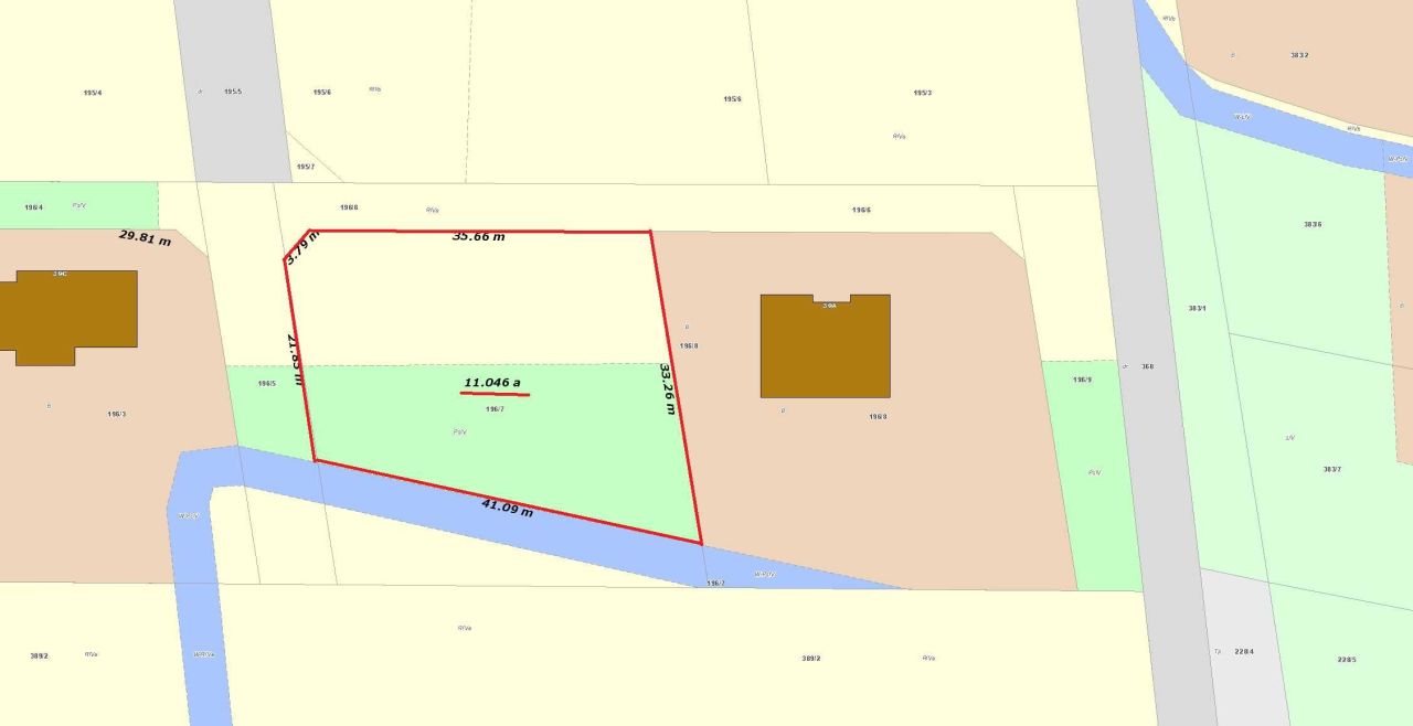 Działka budowlana Oleśniczka. Zdjęcie 2