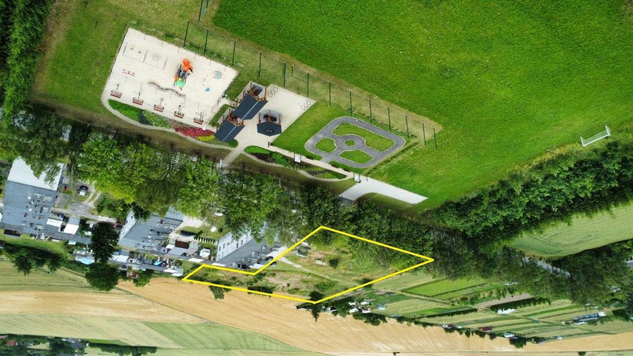 Działka budowlana Duża Cerkwica. Zdjęcie 1