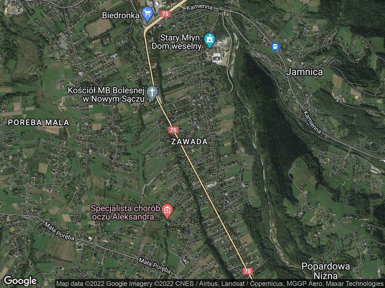 Działka budowlana Nowy Sącz Zawada