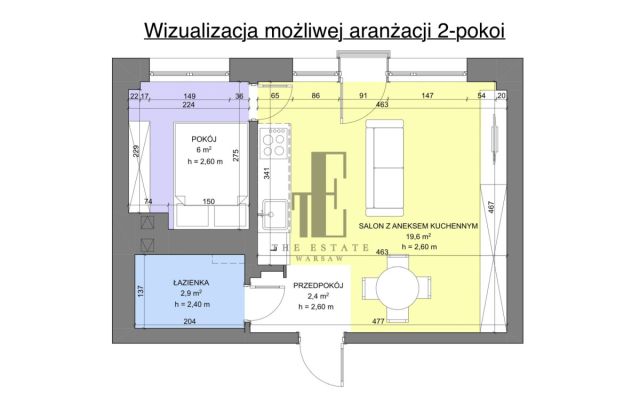 Mieszkanie 1-pokojowe Warszawa Mokotów, ul. Barcelońska. Zdjęcie 12