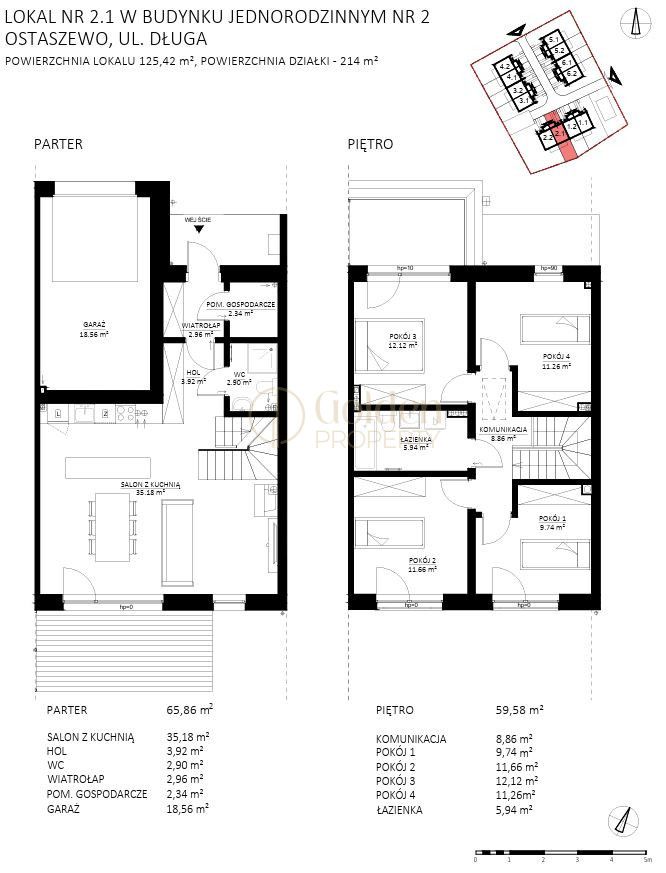 dom szeregowy, 5 pokoi Ostaszewo, ul. Długa. Zdjęcie 9