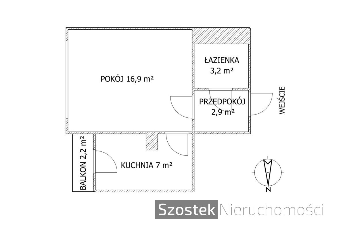 Mieszkanie 1-pokojowe Częstochowa Tysiąclecie, ul. Kiedrzyńska. Zdjęcie 18