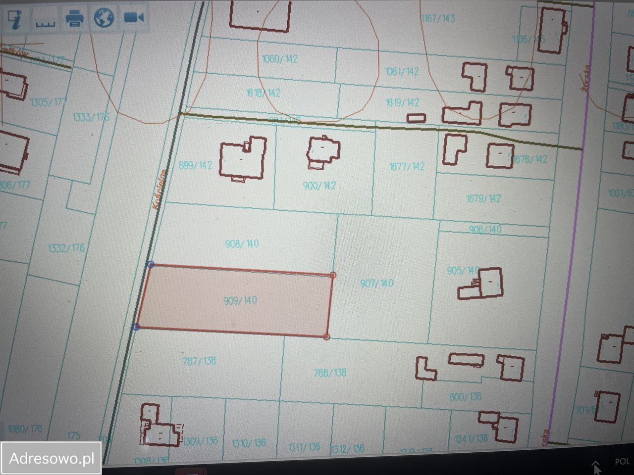 Działka budowlana Orzesze Zazdrość, ul. Kościelna. Zdjęcie 5