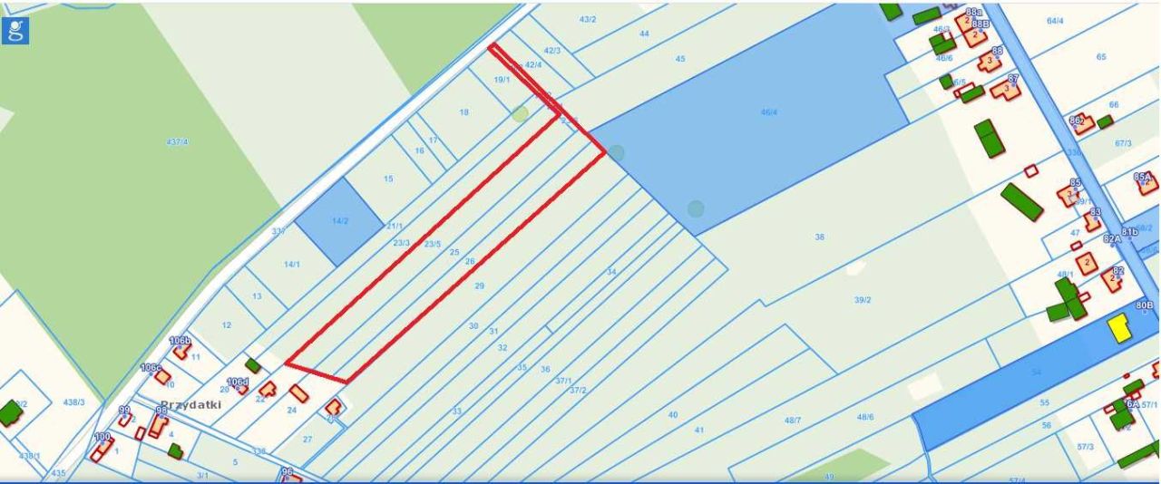 Działka rolna Jezioro. Zdjęcie 2