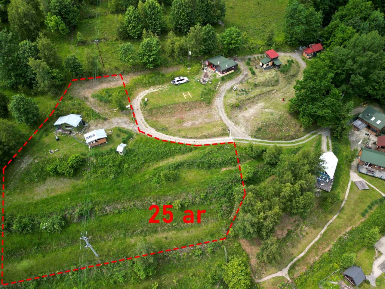 Działka rekreacyjna Jaszczurowa. Zdjęcie 19