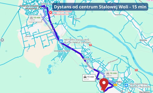 Działka budowlana Nisko, ul. Bartosza Głowackiego. Zdjęcie 4