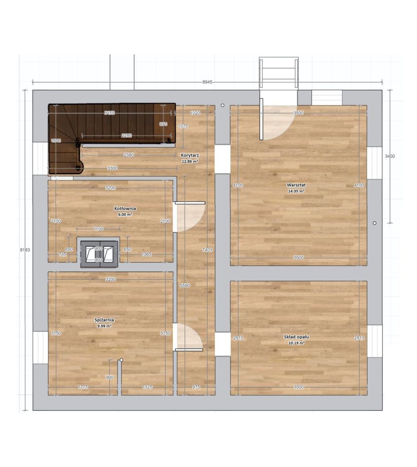 dom wolnostojący, 4 pokoje Skierniewice Centrum, ul. Harcerska. Zdjęcie 4