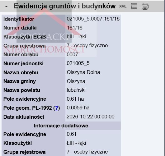 Działka inwestycyjna Olszyna Dolna. Zdjęcie 4