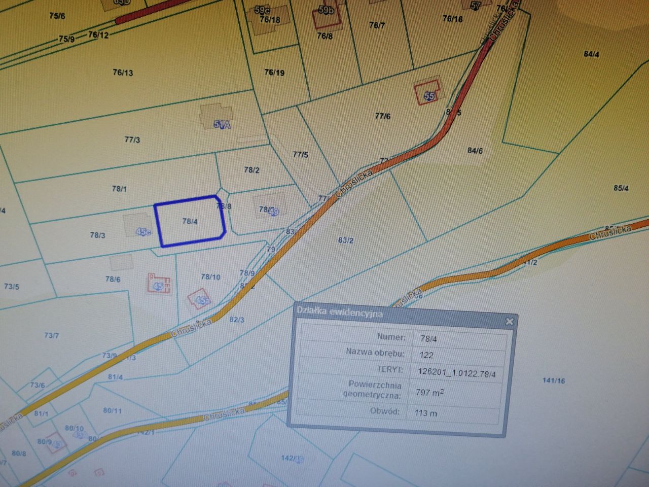 Działka budowlana Nowy Sącz Chruślice, ul. Chruślicka. Zdjęcie 6