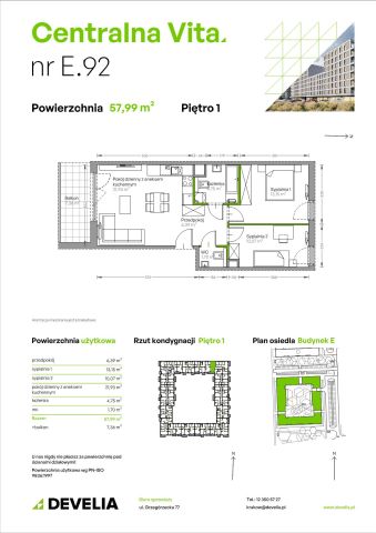 Mieszkanie 3-pokojowe Kraków Czyżyny, ul. Romana Ciesielskiego. Zdjęcie 14