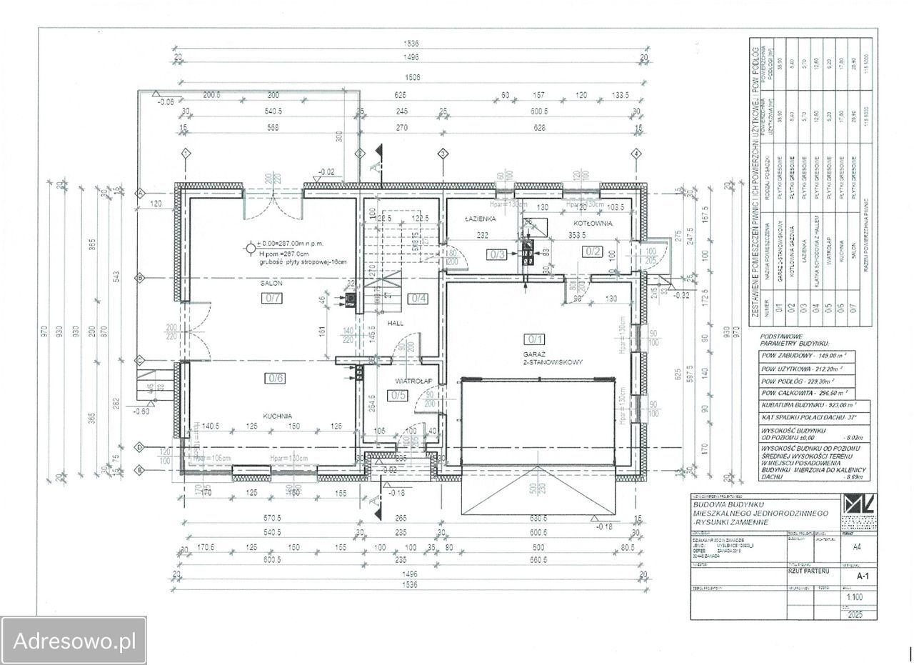 dom wolnostojący, 5 pokoi Zawada. Zdjęcie 5