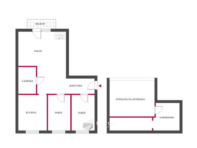 Mieszkanie 4-pokojowe Wrocław Partynice, ul. gen. Stanisława Maczka. Zdjęcie 17
