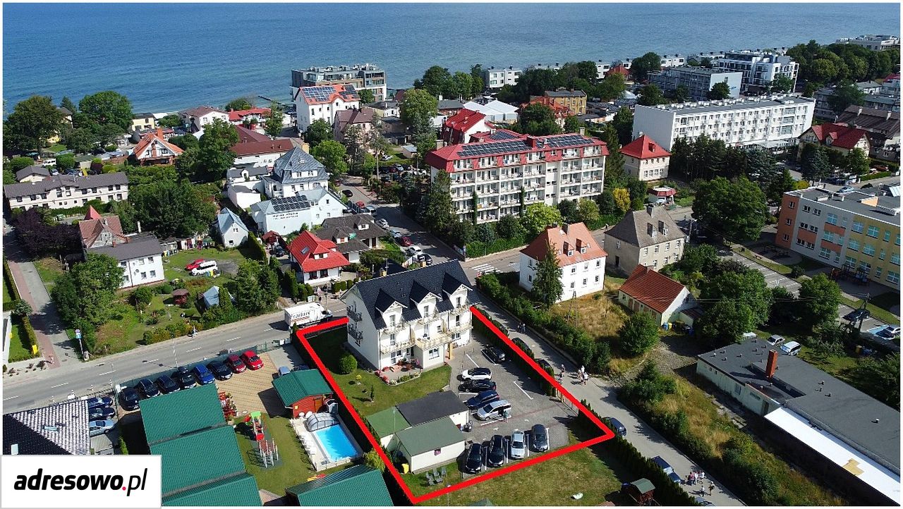 Hotel/pensjonat Ustronie Morskie, ul. Wojska Polskiego. Zdjęcie 2