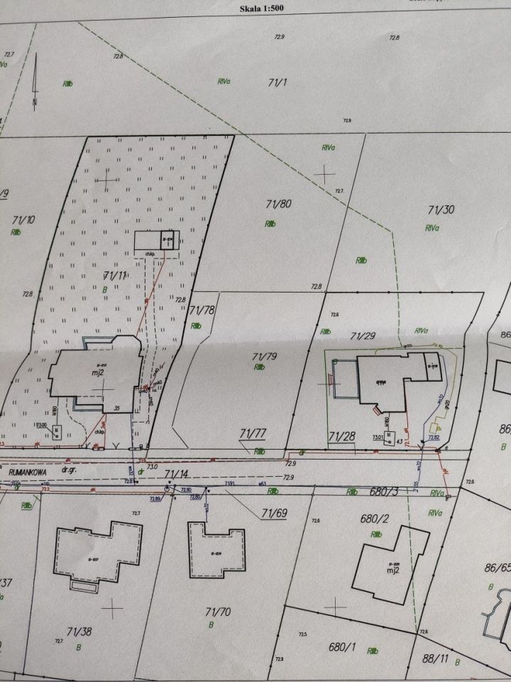 Działka budowlana Serby, ul. Rumiankowa