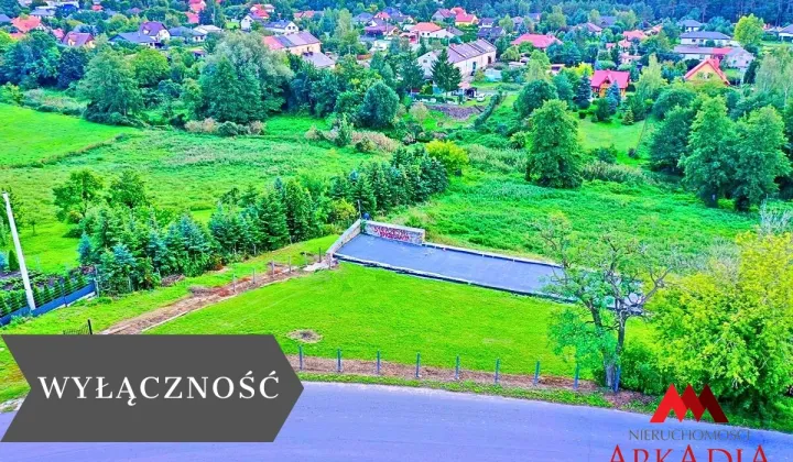 Działka inwestycyjna Wieniec