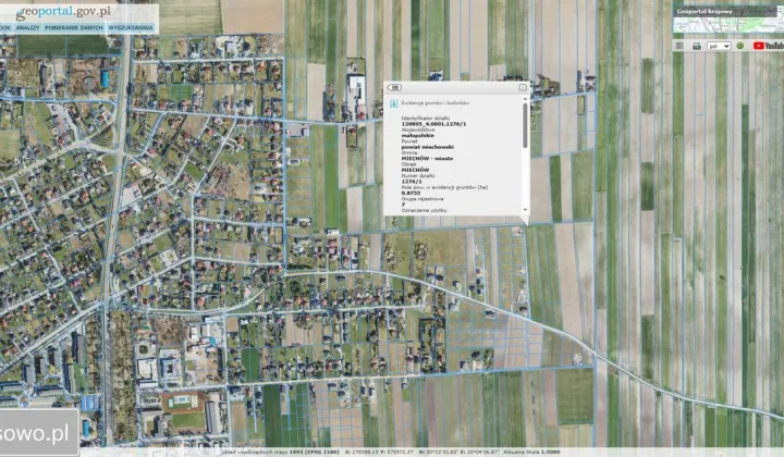 Działka budowlana Miechów