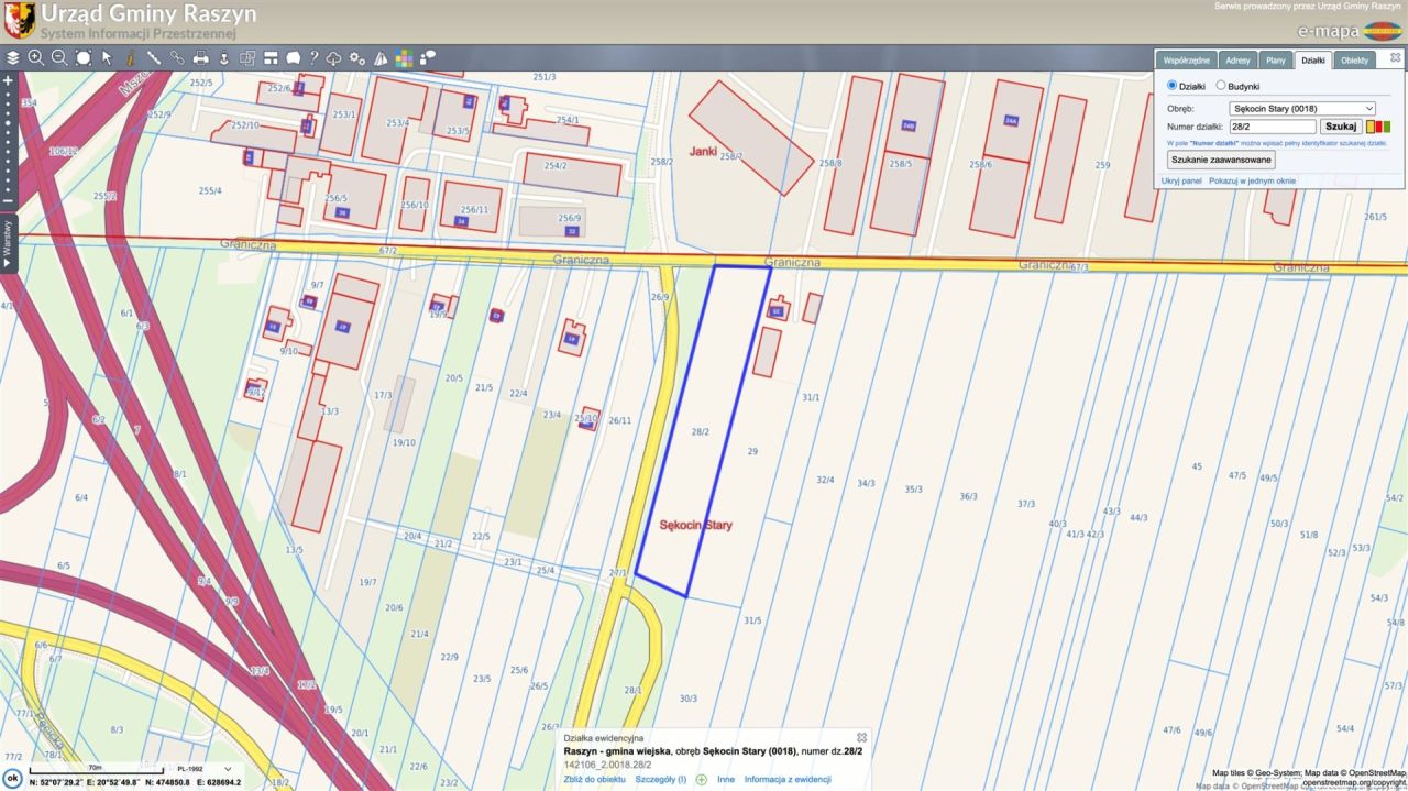 Działka inwestycyjna Sękocin Stary. Zdjęcie 2