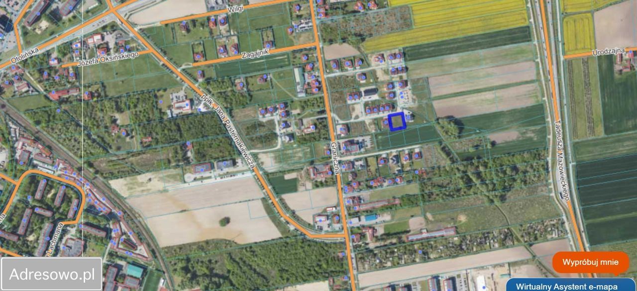 Działka budowlana Płock Podolszyce, ul. Graniczna. Zdjęcie 2