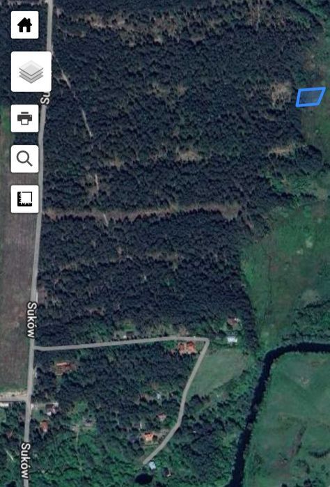 Działka leśna Suków Podmarzysz. Zdjęcie 5