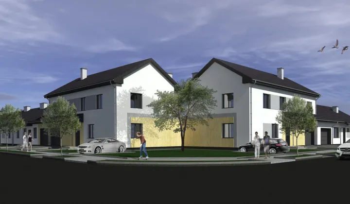 dom szeregowy, 5 pokoi Stargard Osetno, ul. Kępa