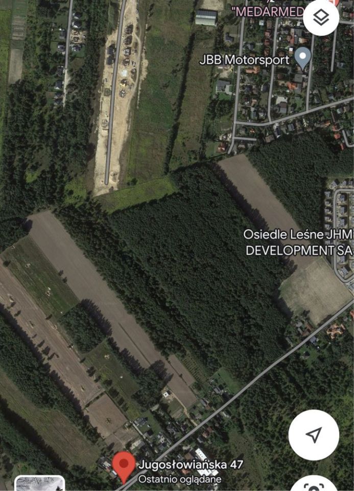 Działka inwestycyjna Łódź Widzew, ul. Jugosłowiańska. Zdjęcie 4