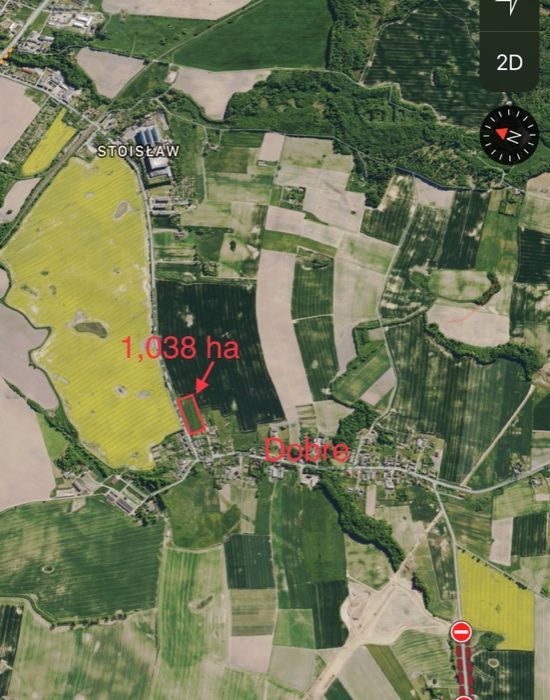Działka budowlana Dobre. Zdjęcie 3