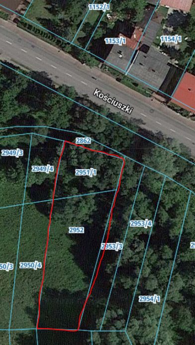 Działka budowlana Ogrodzieniec, ul. Kościuszki. Zdjęcie 2