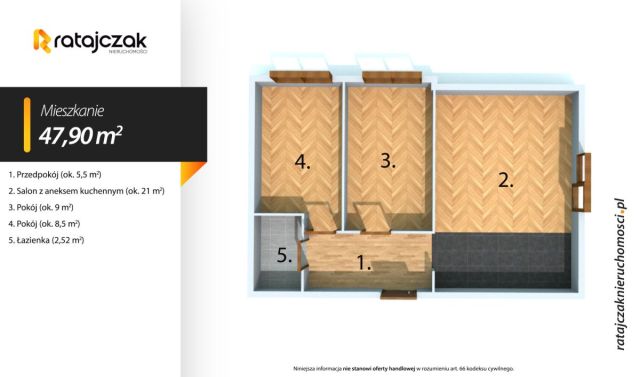 Mieszkanie 3-pokojowe Wejherowo, ul. Słowińców. Zdjęcie 11