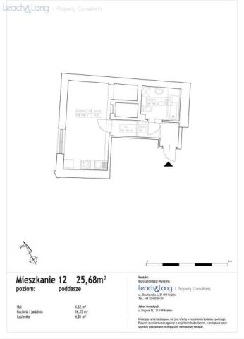 Mieszkanie 1-pokojowe Kraków Stare Miasto, ul. Krzywa. Zdjęcie 14