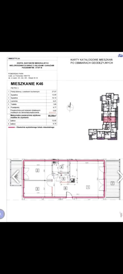 Mieszkanie 3-pokojowe Łódź Widzew, ul. Telefoniczna. Zdjęcie 17