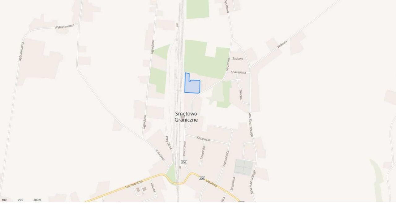 Działka budowlana Smętowo Graniczne, ul. Sportowa. Zdjęcie 2